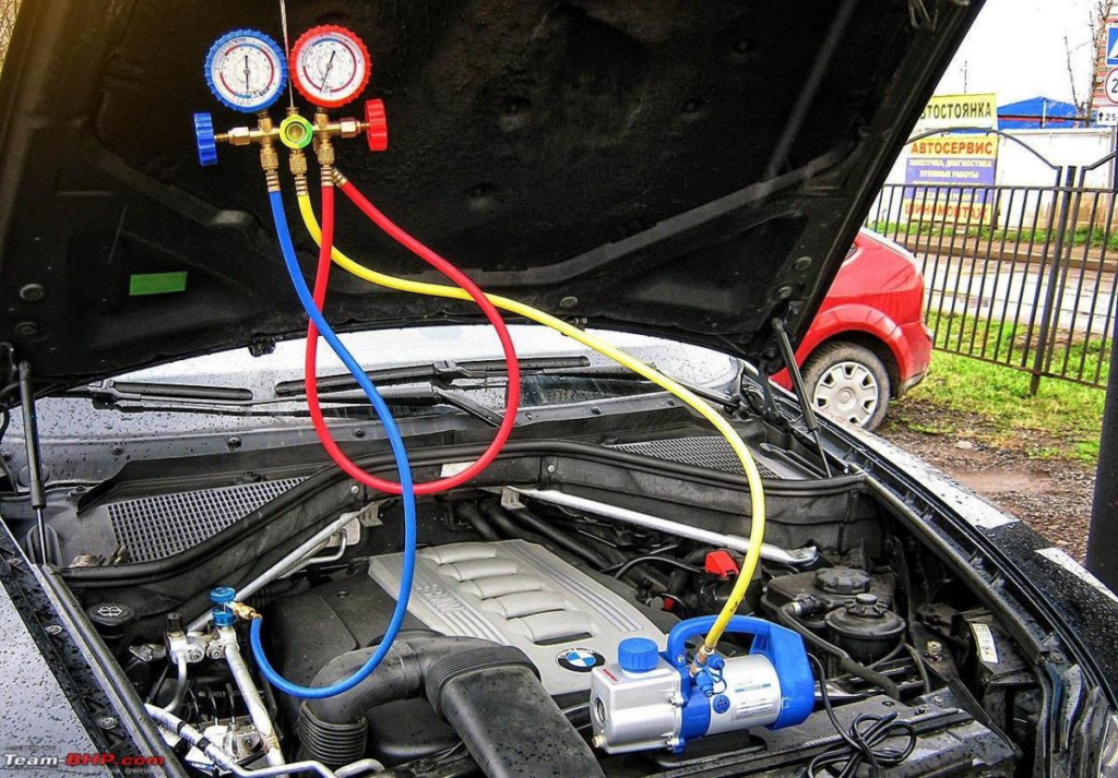 refrigerant levels ac in car