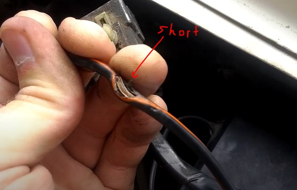 Loose or Damaged Cables battery light