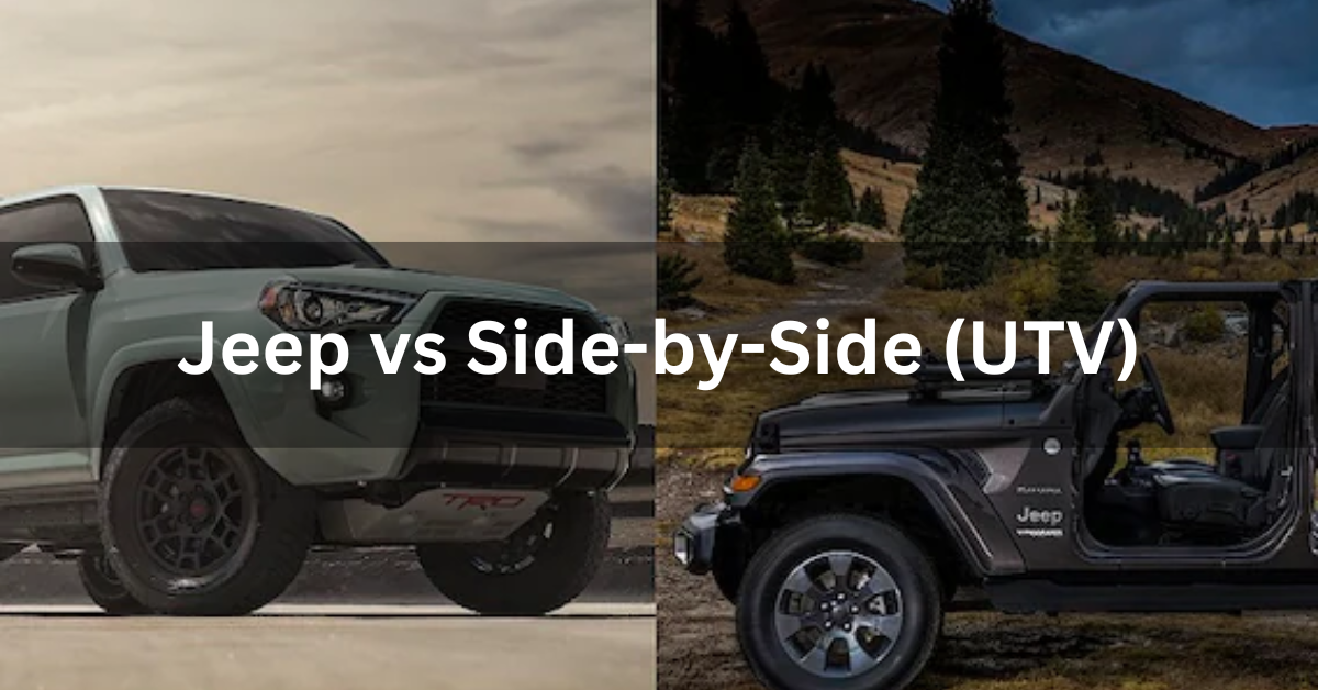 Jeep vs Side-by-Side